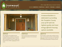 Tablet Screenshot of ironwoodithaca.com
